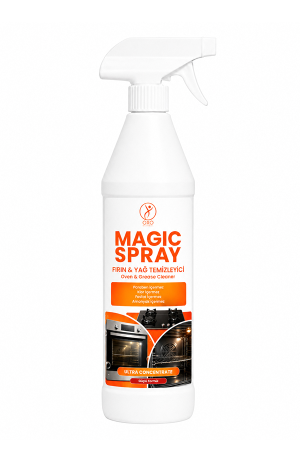 Magic Spray Fırın & Yağ Temizleyici